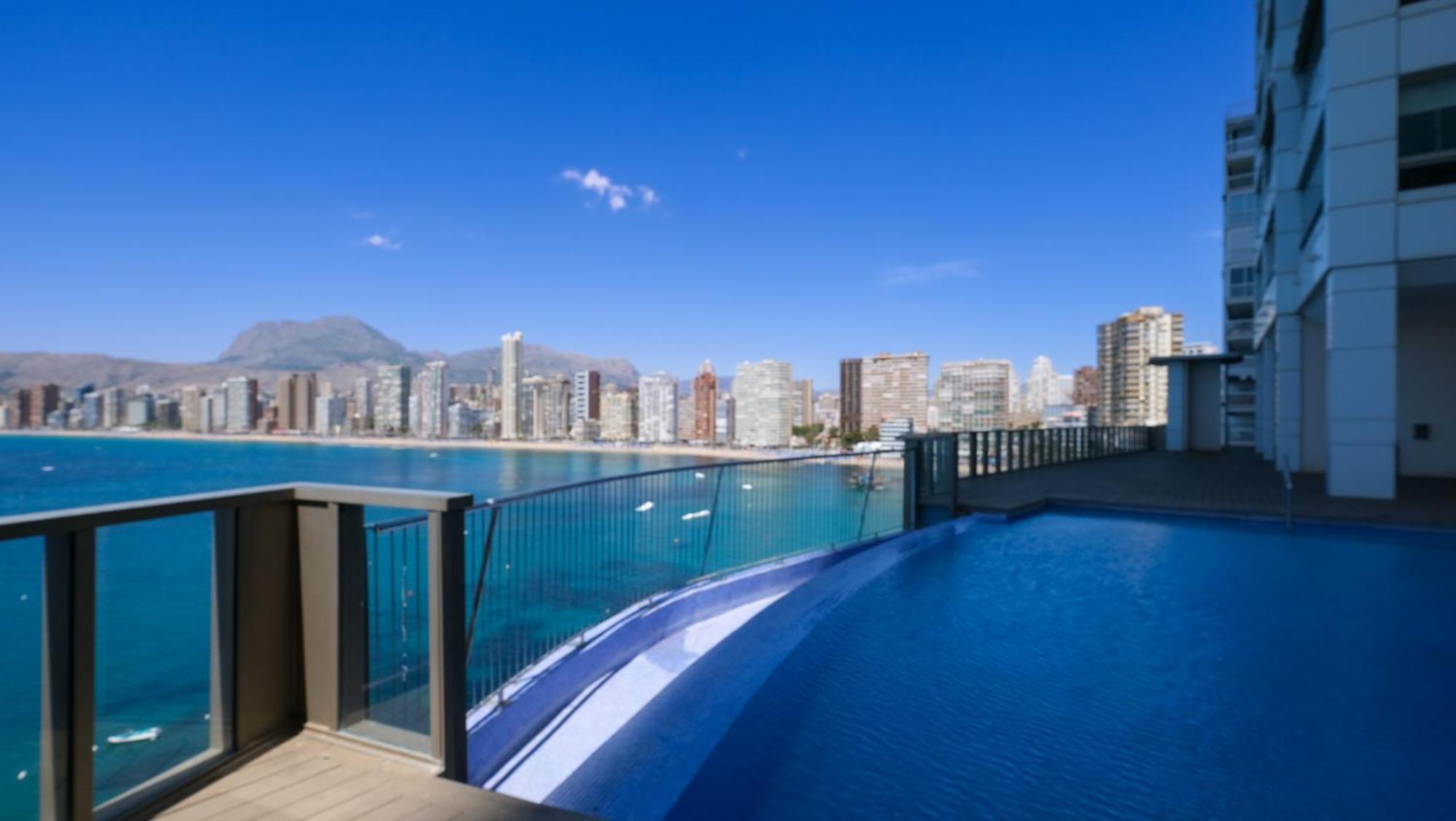 Gemelos 28 Balcon Al Mediterraneo 베니돔 외부 사진