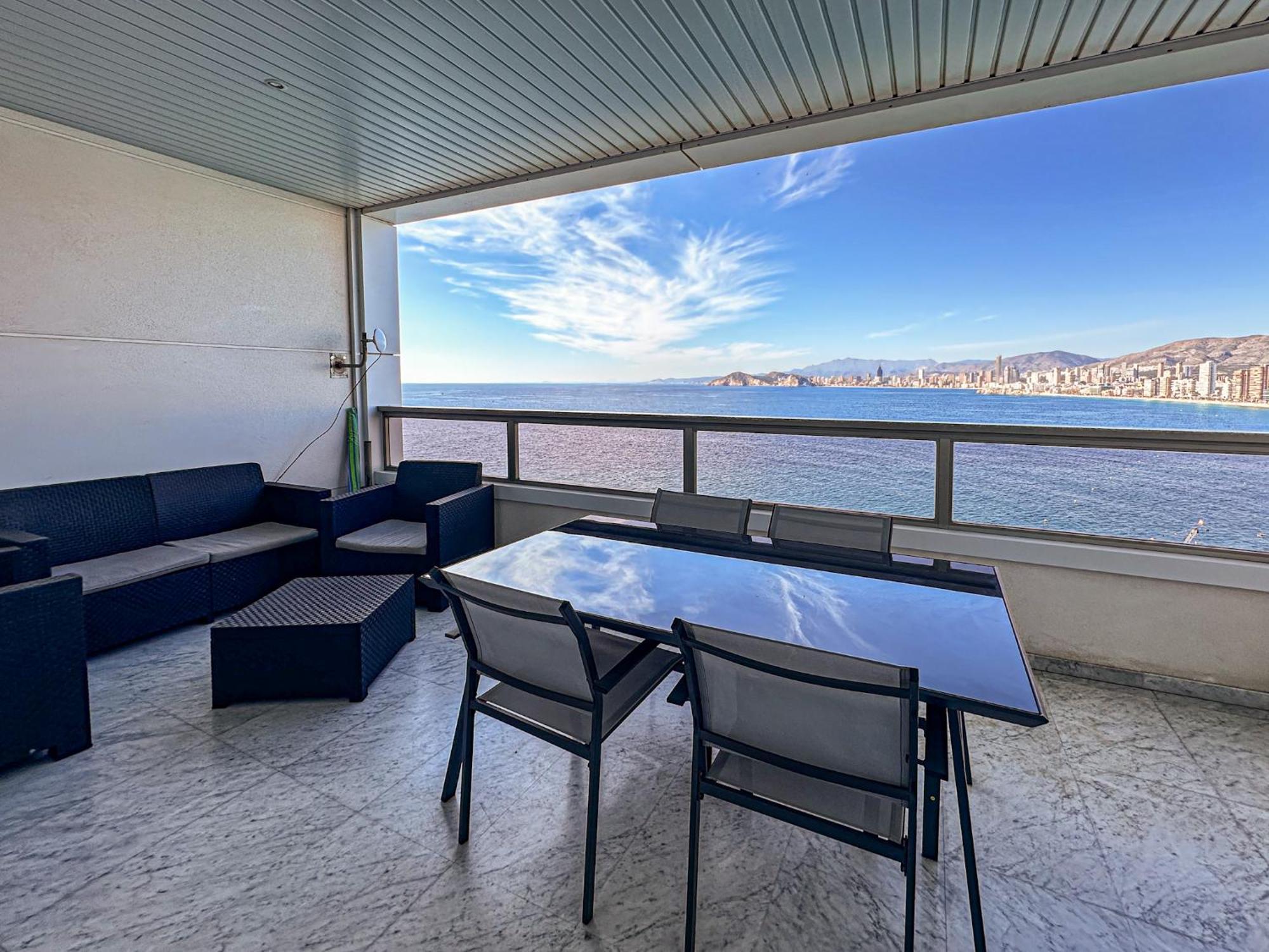 Gemelos 28 Balcon Al Mediterraneo 베니돔 외부 사진