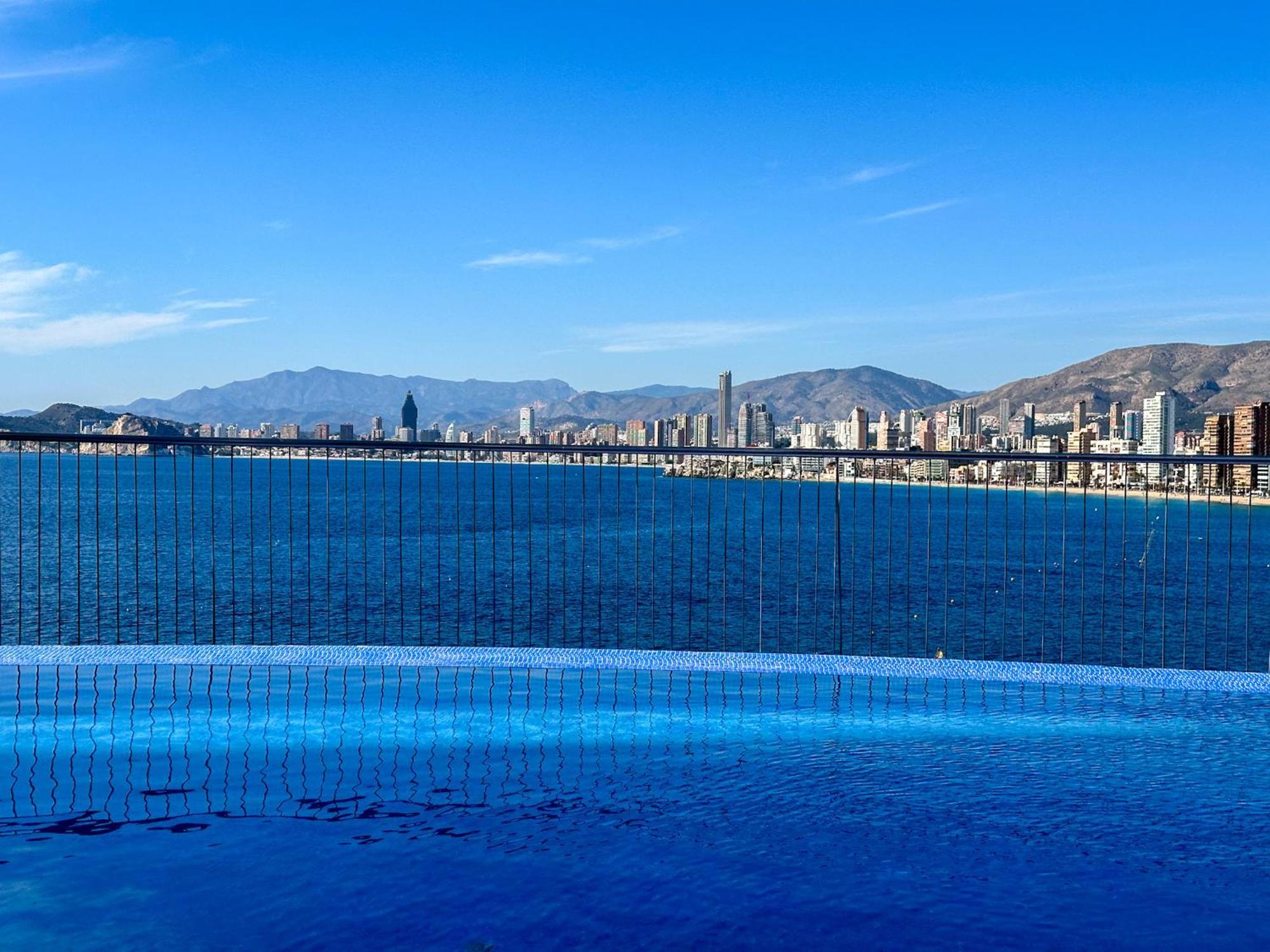 Gemelos 28 Balcon Al Mediterraneo 베니돔 외부 사진