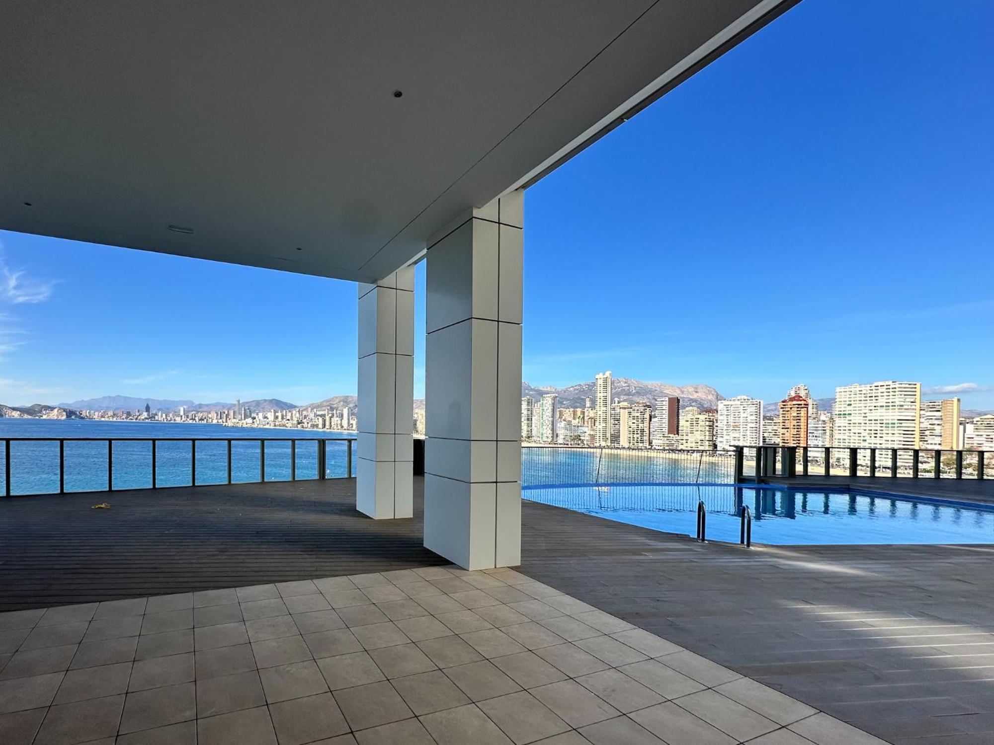 Gemelos 28 Balcon Al Mediterraneo 베니돔 외부 사진
